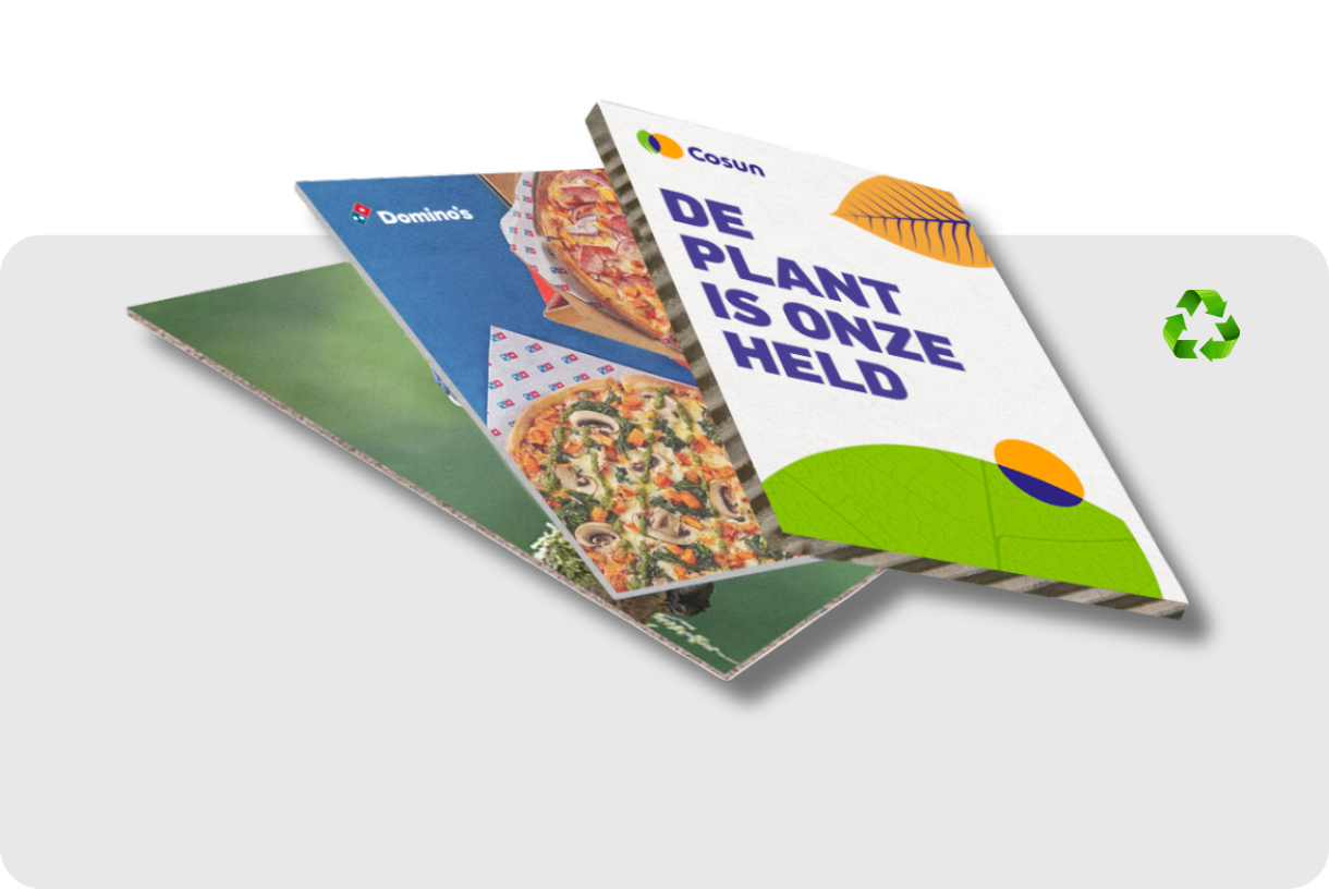 Milieuvriendelijke reclameborden