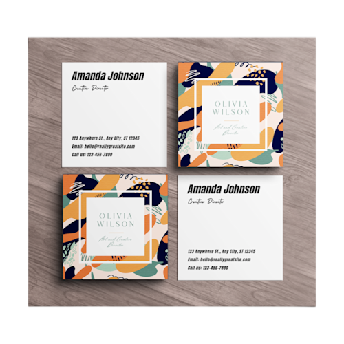 Cartes de visite classiques