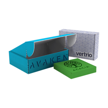 Caja para envíos con solapa