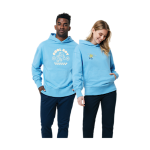 Recycled Cotton Relaxed Hoodie 