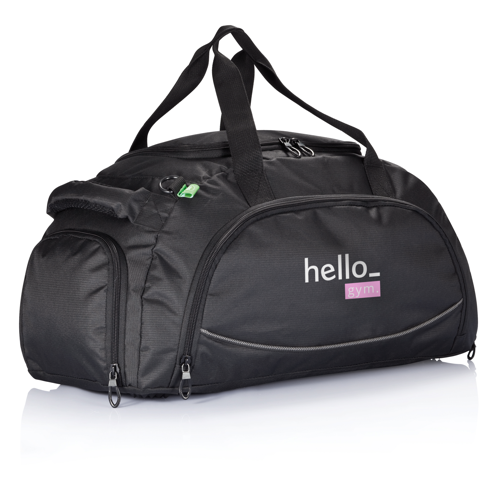 Printed Design of Sports Bag with Shoe Compartment from Helloprint