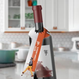 Création d'une étiquette pour une bouteille de vin rouge, Product label  contest