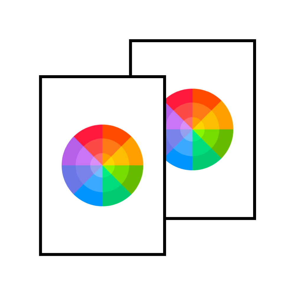 Double-sided Full colour