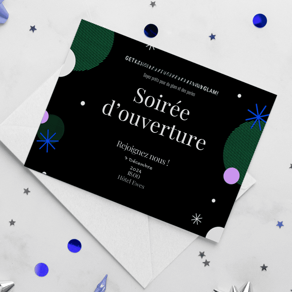 Cartons d'invitation