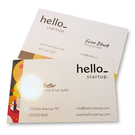 Drucke Laminierte Visitenkarten Zum Super Preis Helloprint