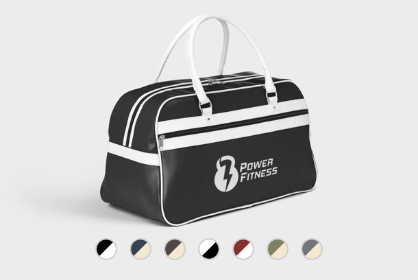 Personalised retro sports bags - printed at Helloprint