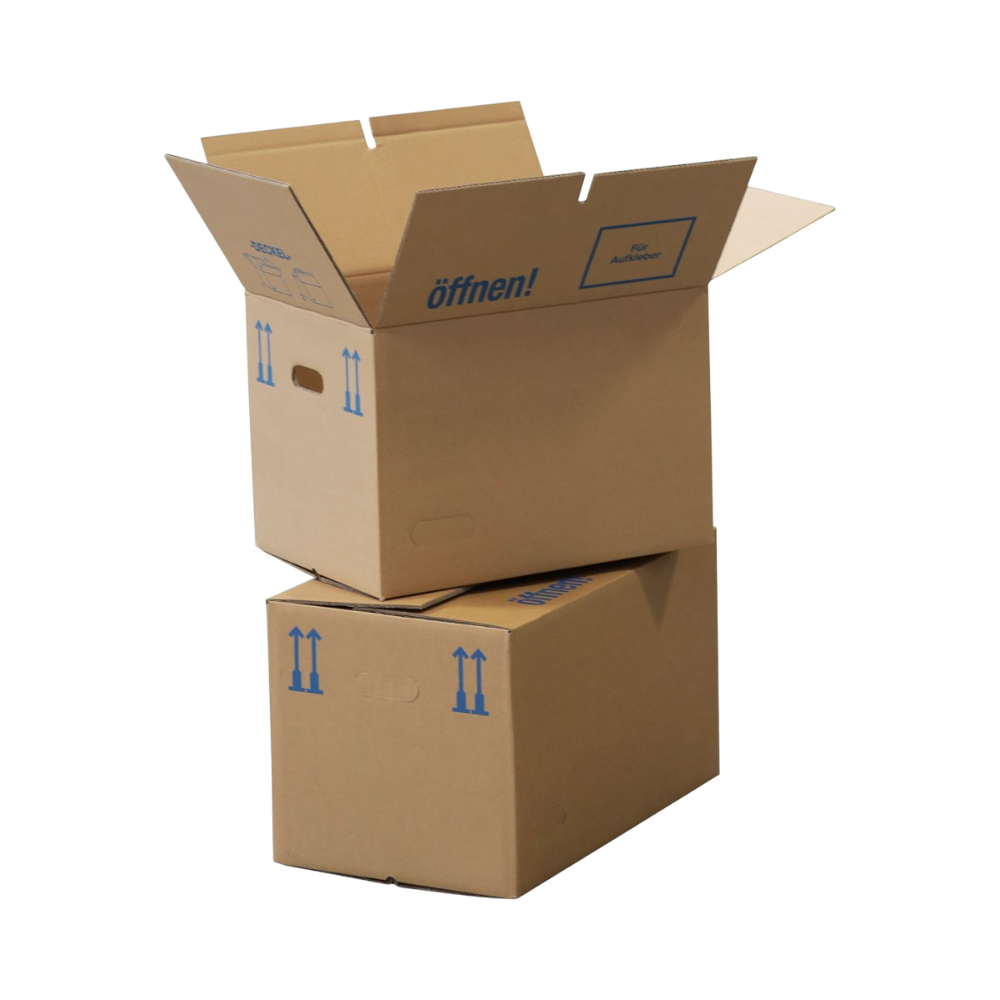 Onbedrukte Verhuisdozen