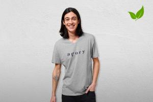 Sustainable Men's Regular Fit V-Neck T-shirt