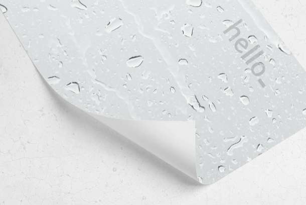 Waterproof posters printed online at Helloprint