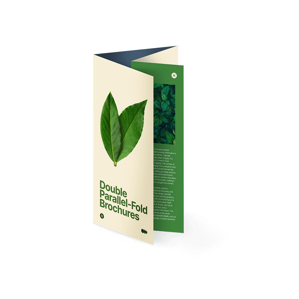 Double Parallel-Fold Brochures