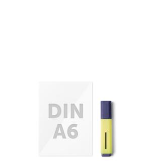 DIN-A6 Flyer Icon, genutzt von Helloprint