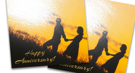 Glossy UC Postcards from HelloPrint