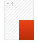 Helloprint Icon für bedruckte Haftnotizen Flächen der Größe 101x146mm