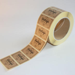 Etiquetas, Adhesivos o Stickers Ecológicos Kraft - Mega Imprenta