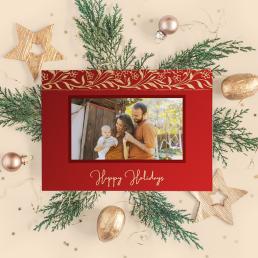 Personalised photo Christmas cards printing