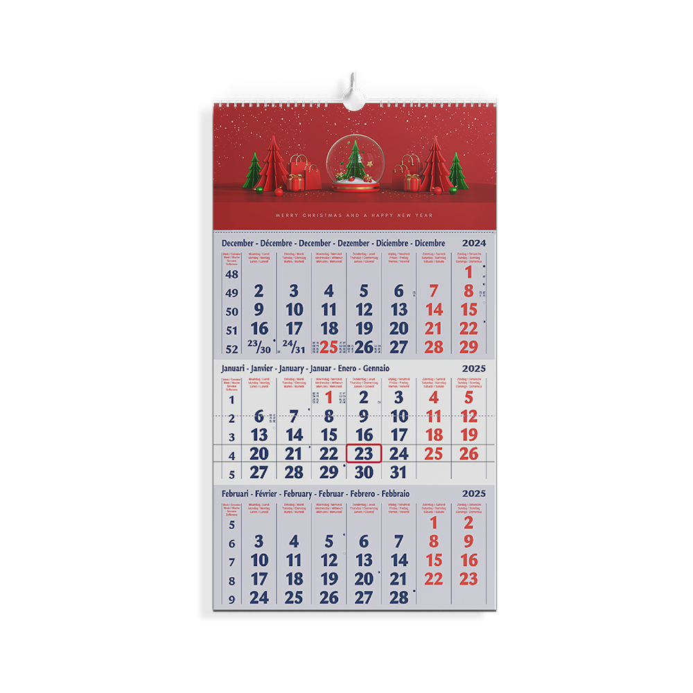 Calendrier 3 mois Memo