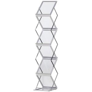 Opvouwbare zigzag brochurestandaard