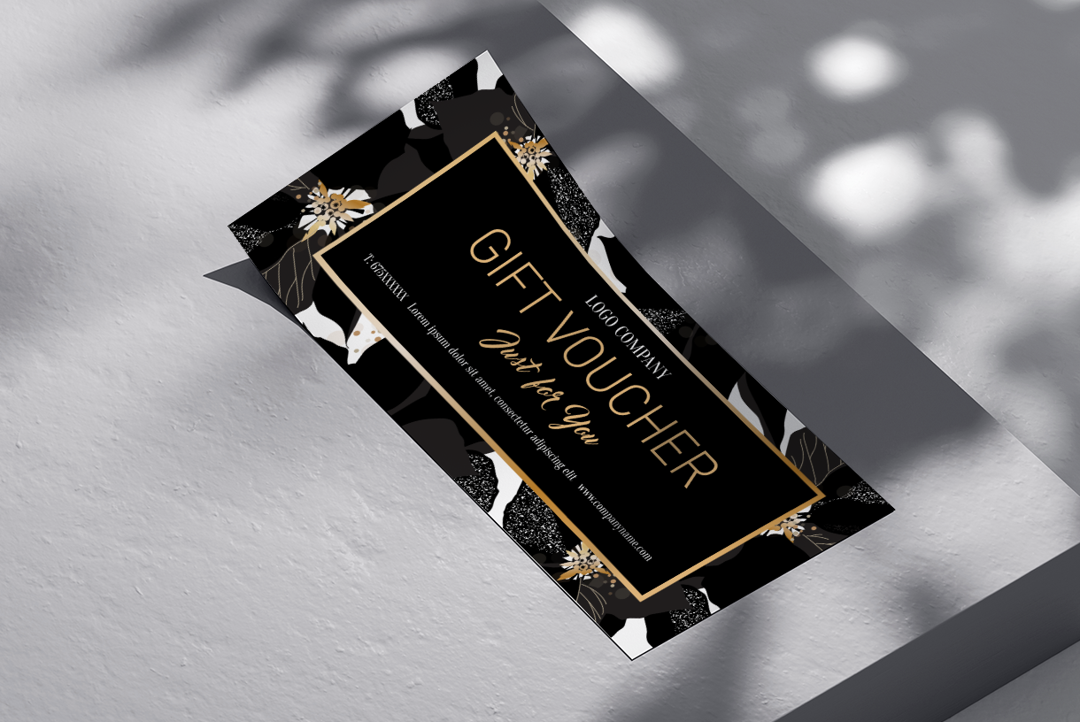 Vouchers met exclusieve afwerkingen