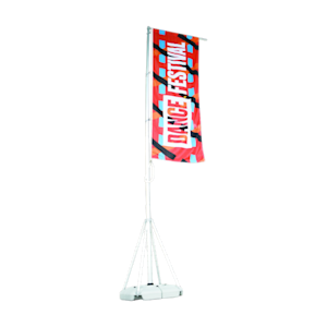 Mobiele vlaggenmast