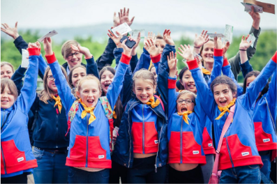 We helpen Girlguiding bij hun missie om alle meisjes te laten weten dat ze alles kunnen.