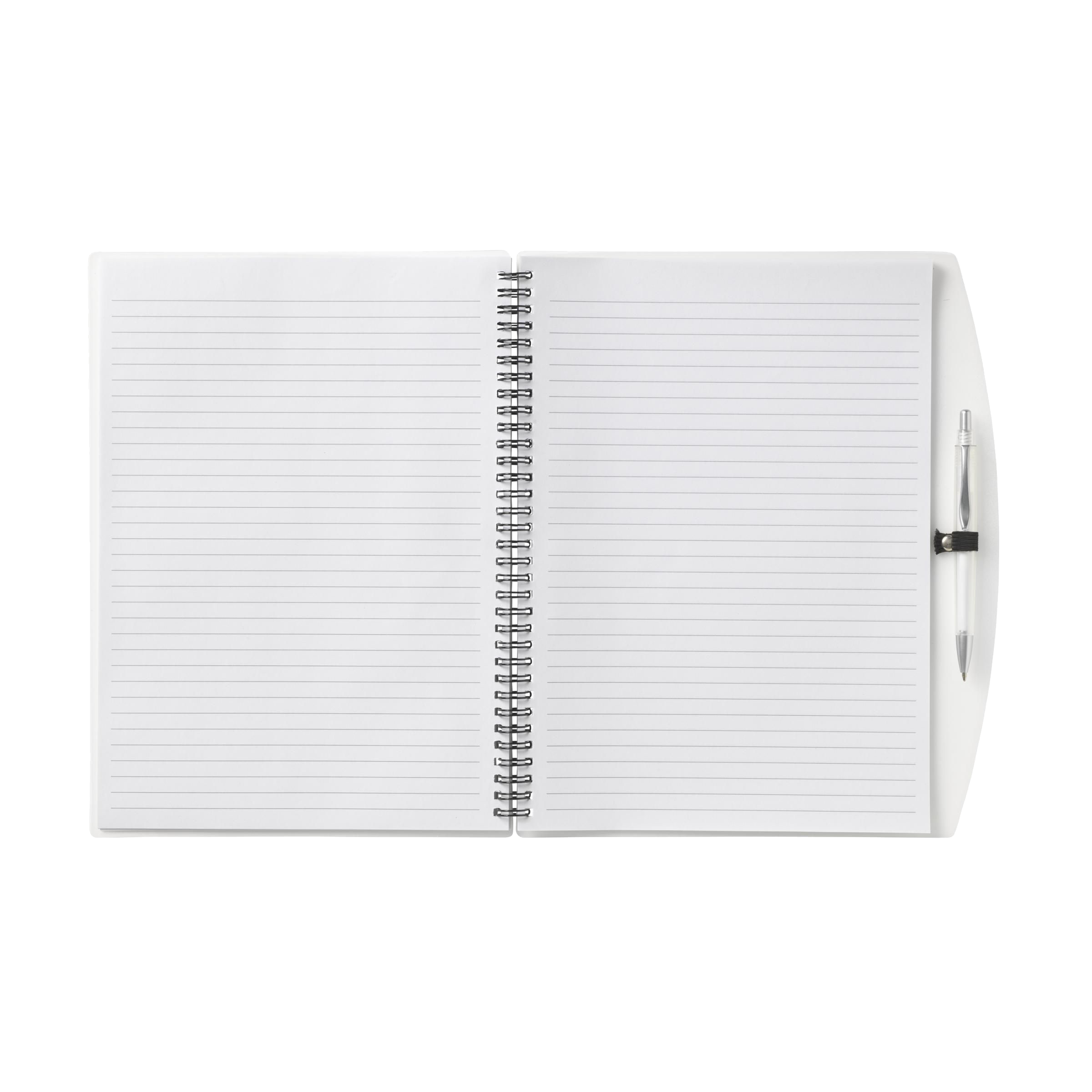 Get your uniquely designed A4 notebook with pen printed at Helloprint. Cheap and perfect for taking notes.