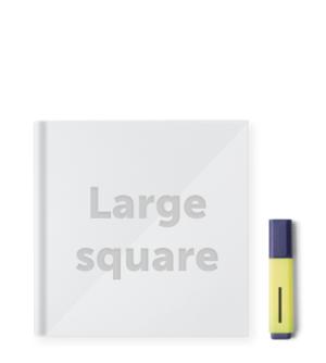 Large Square Booklet size icon Helloprint