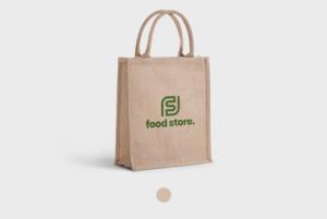 Premium quality jute bags printed with your business design or logo - leafletsprinting.com