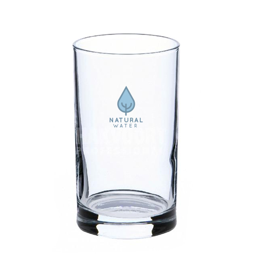 A 21 cl water glass available with customised printing options for a cheap price at Helloprint