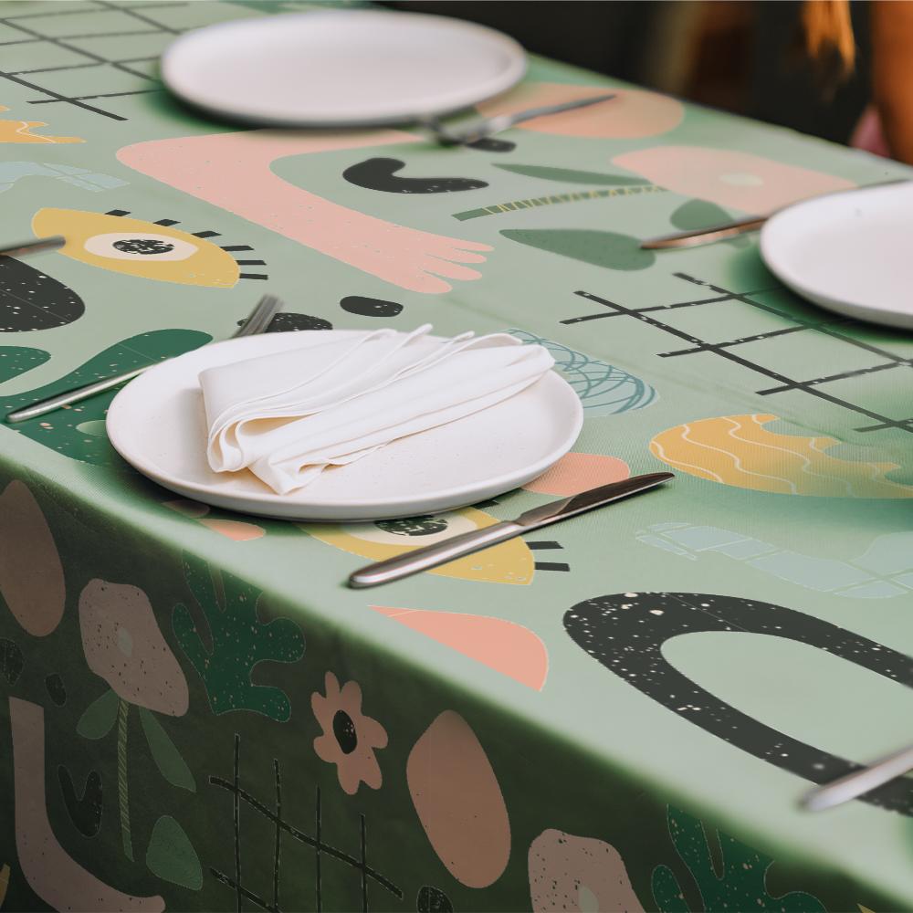 Custom Tablecloth Printing | Personalised Table Cloth | Printed Table ...