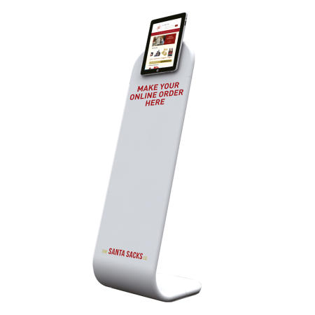 Un stand pour tablette est idéal pour que votre stand se fasse remarqué lors de salons professionnels et d'événements.