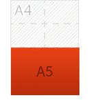 Bedrucke Karten im Format A5 mit Deinem persönlichen Design bei Helloprint. 