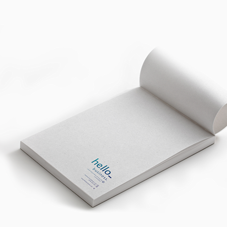 Bedruckte Notizblocke Aus Recyclingpapier Helloprint