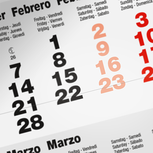 Custom Printed 3 Month Calendar | Helloprint