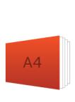 Drucke Broschüren im A4-Format mit einem linken Bund bei Helloprint in Deinem Design.