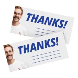personalización de Tarjetas de agradecimiento