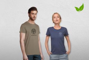 Sustainable Unisex Round Neck T-shirt