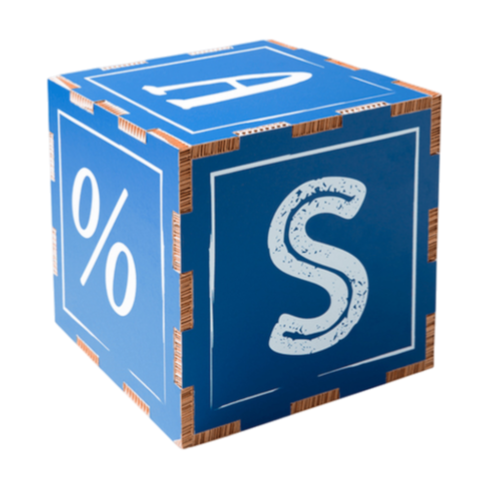 Cubes en carton alvéolaire