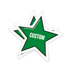 Custom Shape Stickers & Labels