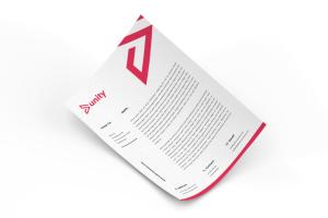 Print letterheads with colours true to your design with PMS printing at Drukzo