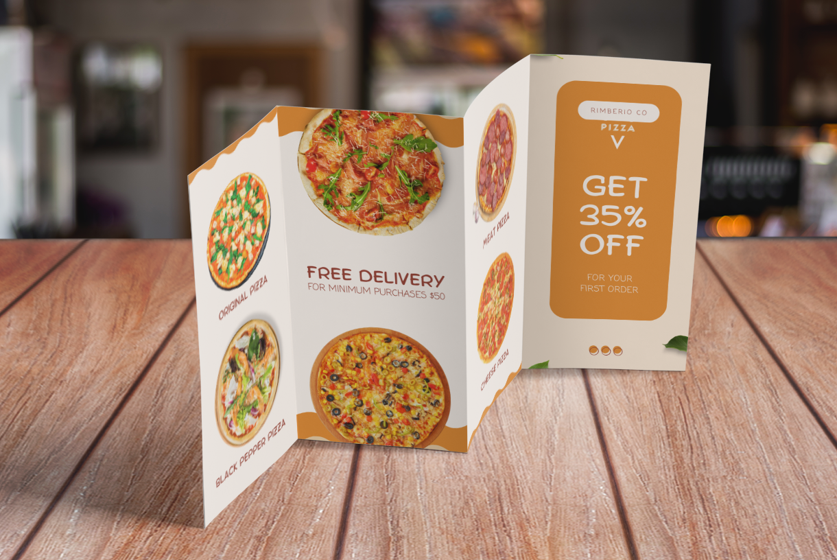 Double Gate-Fold Brochures