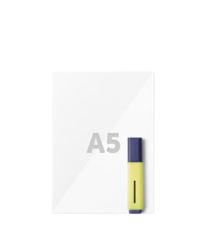 A5 paper size icon