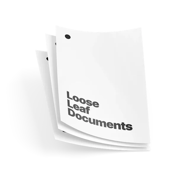 Loose Leaf Documents-catalog-image