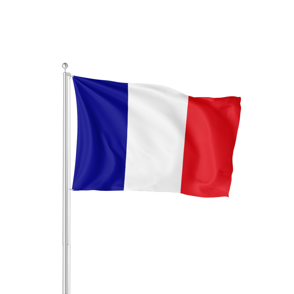 Print your France flag online now with HelloPrint!