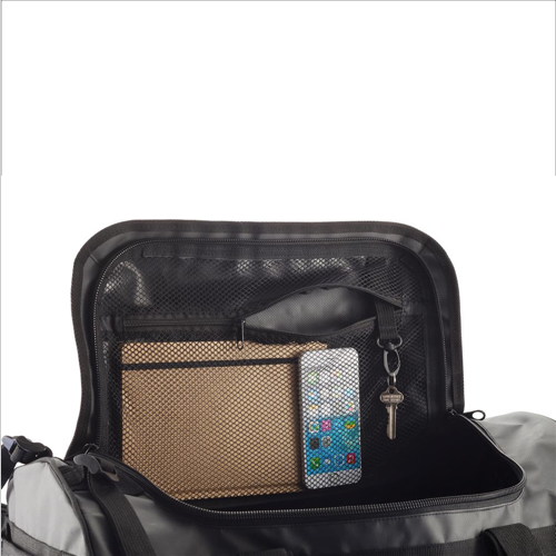 Front Mesh Pocket of Duffle Bag & Backpack in One from Helloprint