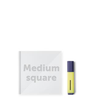 Medium Square Booklet size icon Helloprint
