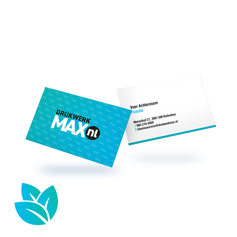 Milieuvriendelijke visitekaartjes