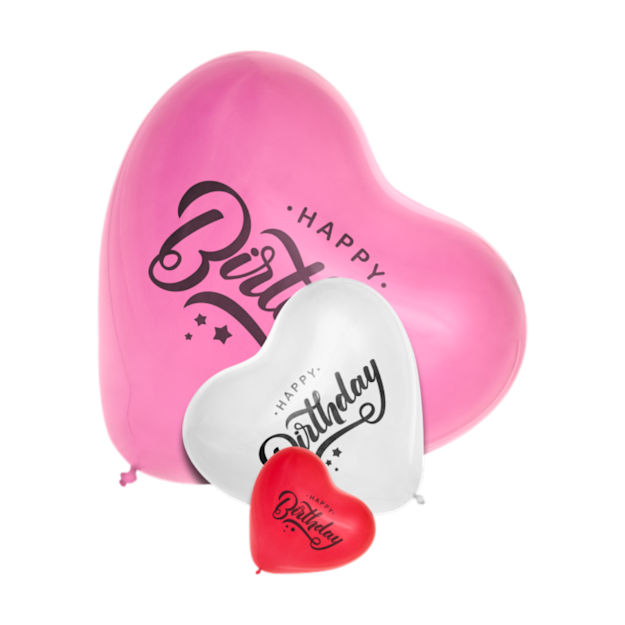 Hartjes ballonnen