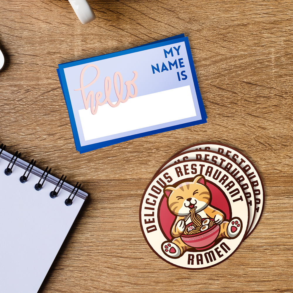 Removable Adhesive Stickers Helloprint