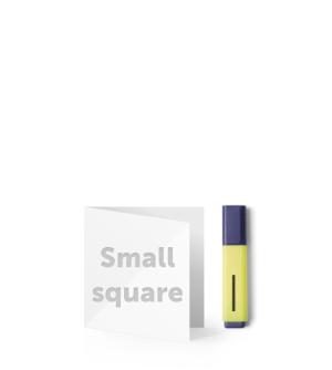 Small Square leaflet size icon Helloprint