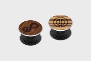 PopSockets® houten telefoonhouder